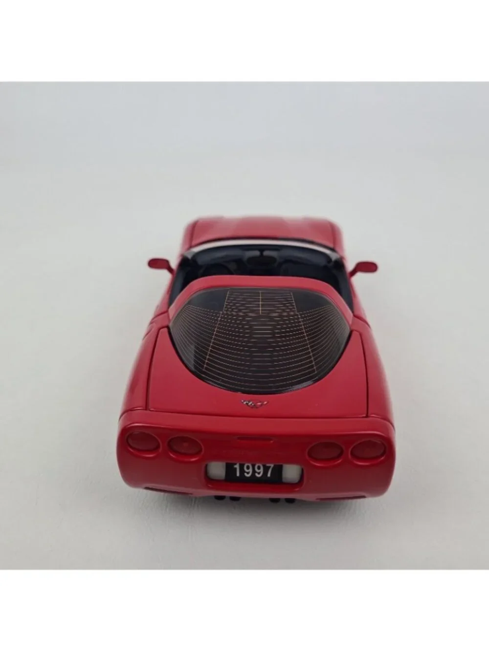 Franklin Mint Precision 1997 Chevrolet Corvette Red 1:24 Die Cast B11WW95